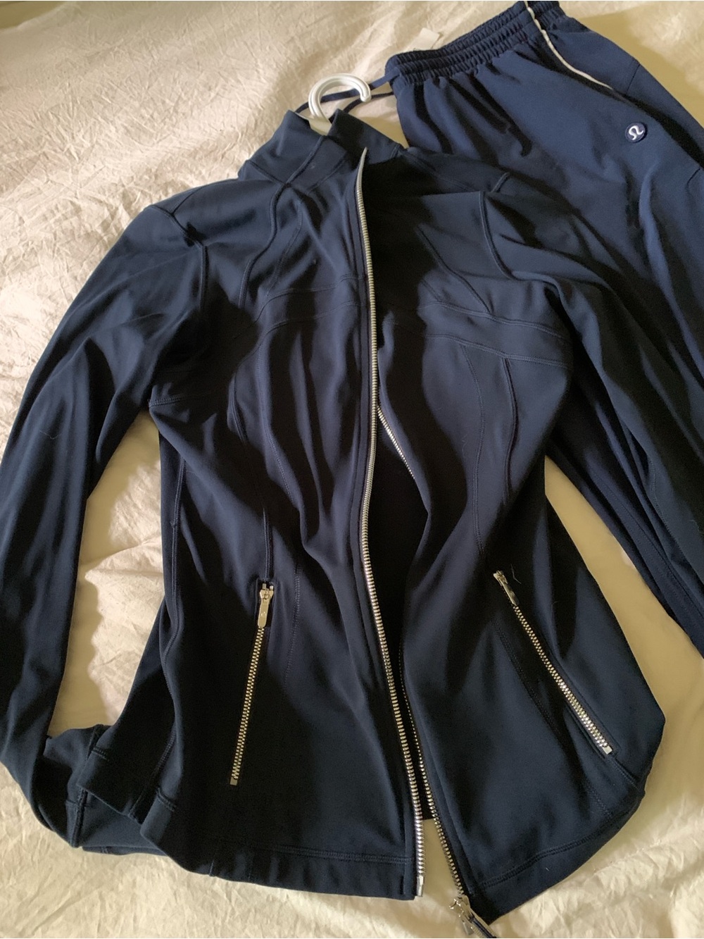 Lululemon Women's Navy Zip-Up Jacket